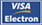 Puedes pagar con Visa Electrón